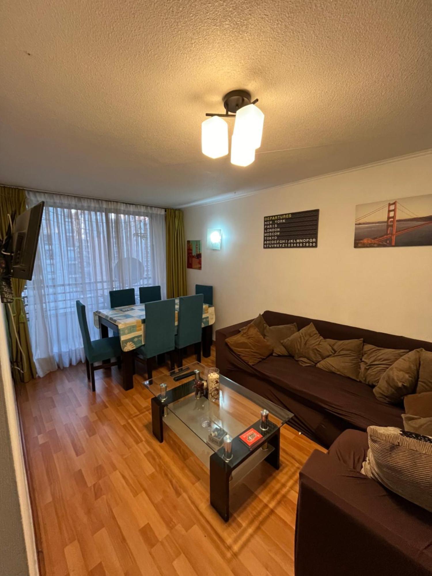 Апартаменты Departamento Santiago Centro Full Equipado Экстерьер фото